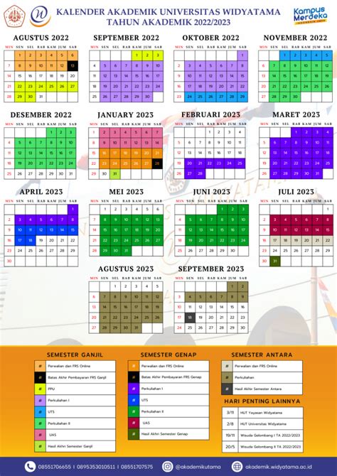 kalender akademik widyatama 2024  022-2533754 Email: is@email